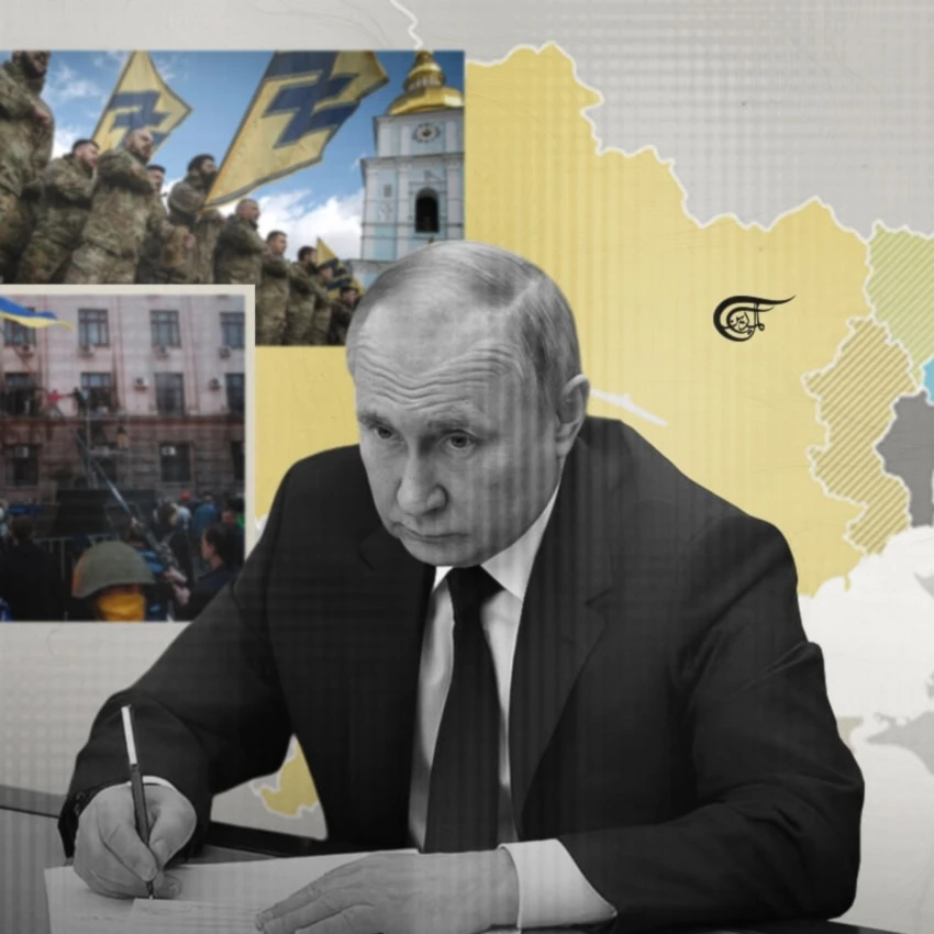 The Western imperialists are not make-believe imperialists, but the real thing. All of their cruelty and uncaring of human life and dignity stand bare today for the entire world to see. (Al Mayadeen English; Illustrated by Batoul Chamas)