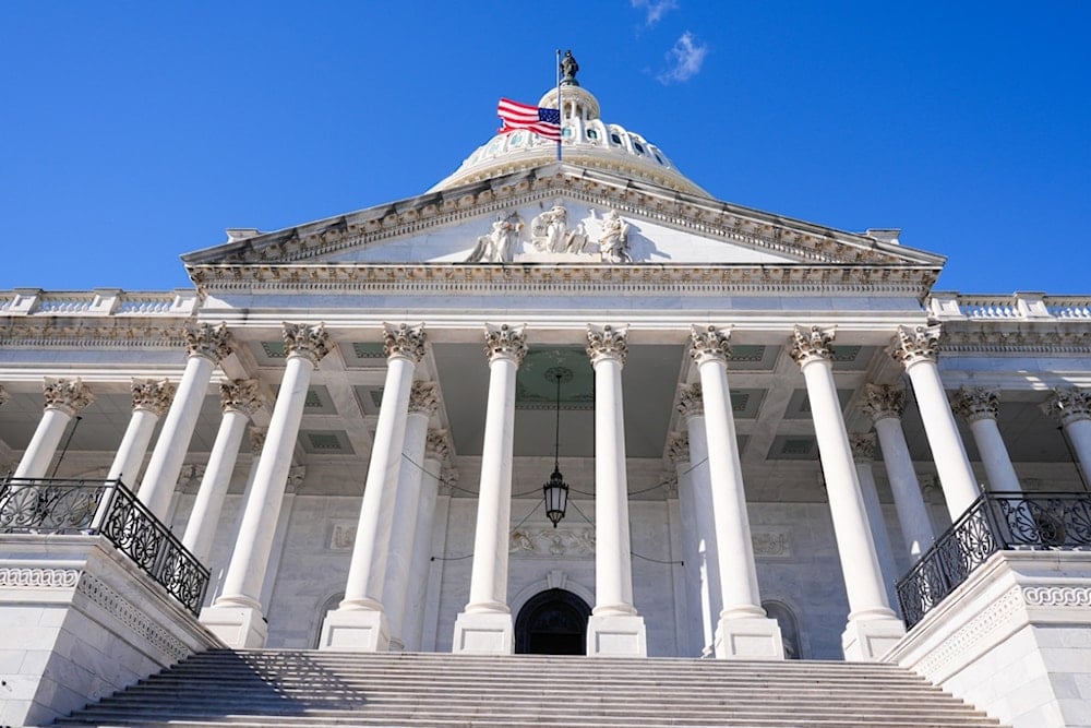 The US Capitol is photographed on 37th day of the government shutdown, Thursday, November 6, 2025, in Washington. (AP Photo/Mariam Zuhaib)