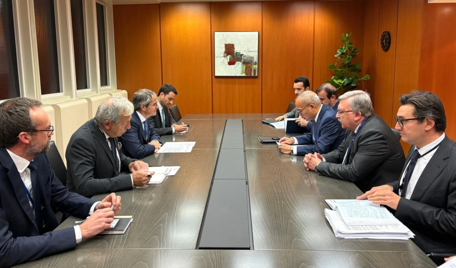 Iran-China-Russia meet IAEA chief ahead of Board of Governors session