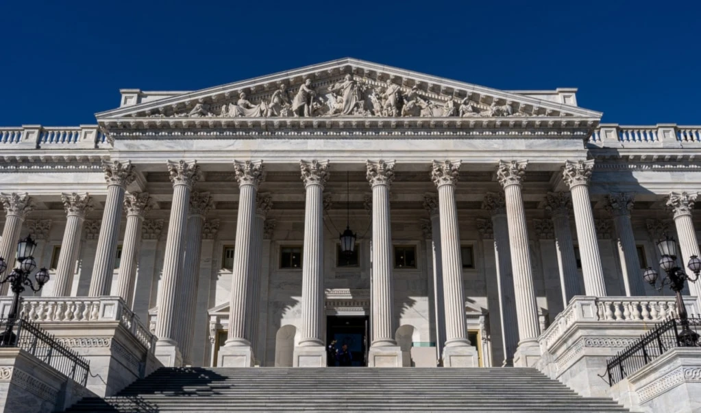 The House of Representatives is seen on the morning after Election Day, at the Capitol in Washington, Wednesday, November 5, 2025, day 36 of the government shutdown. (AP Photo/J. Scott Applewhite)