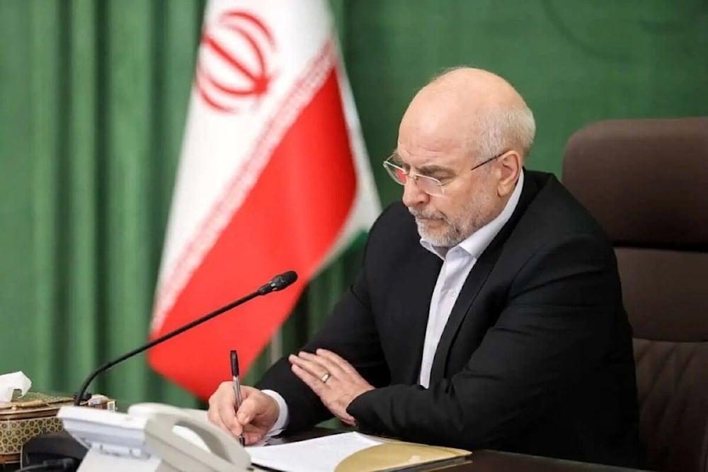 Iranian Parliament Speaker Mohammad Bagher Ghalibaf. (IRNA)