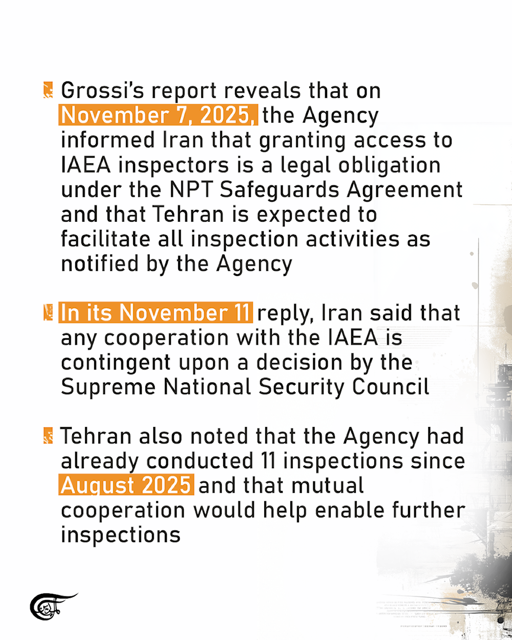 Al Mayadeen obtains IAEA report on Iran’s nuclear program