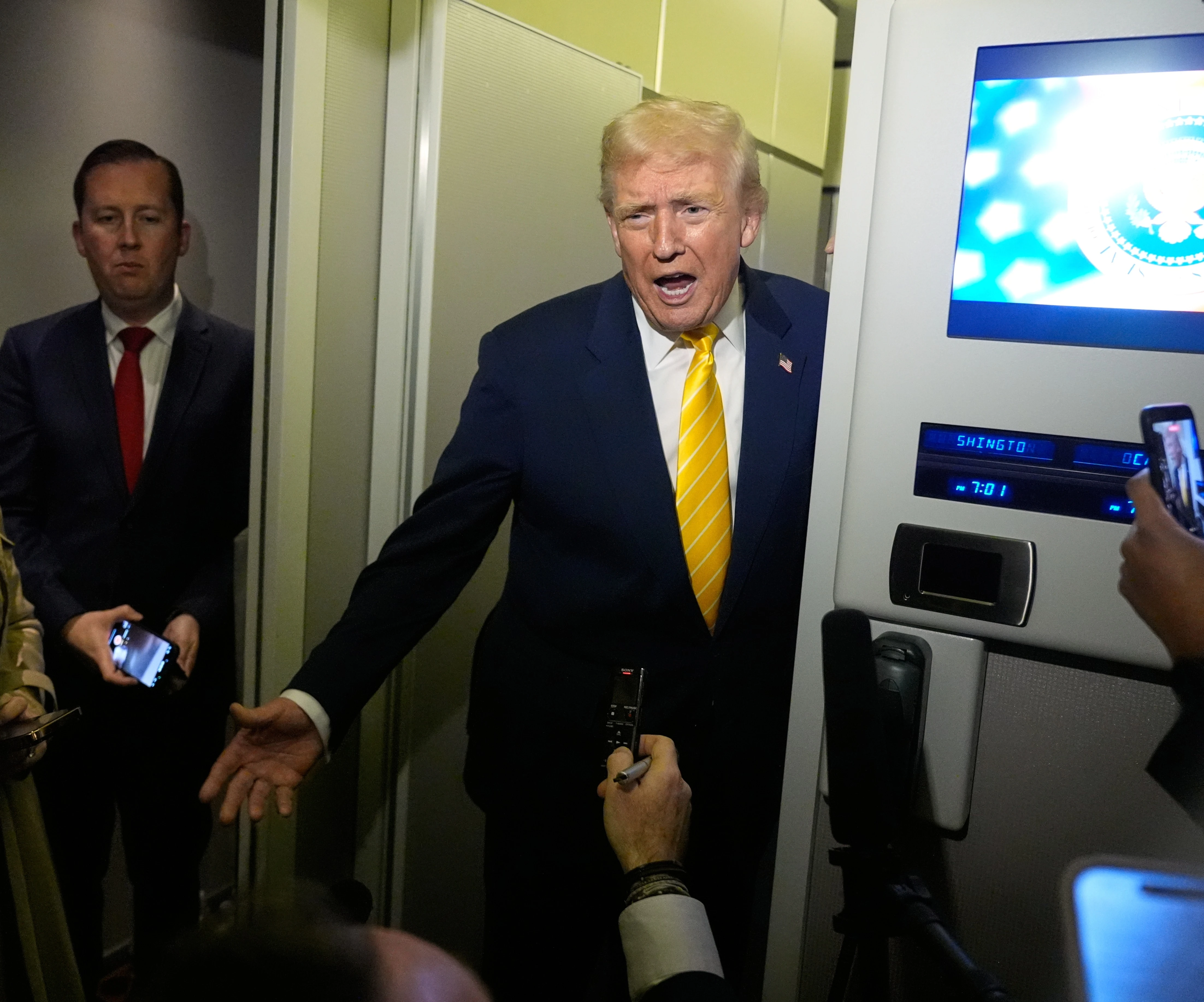 Trump holds high-level meetings on Venezuela, signaling military action.