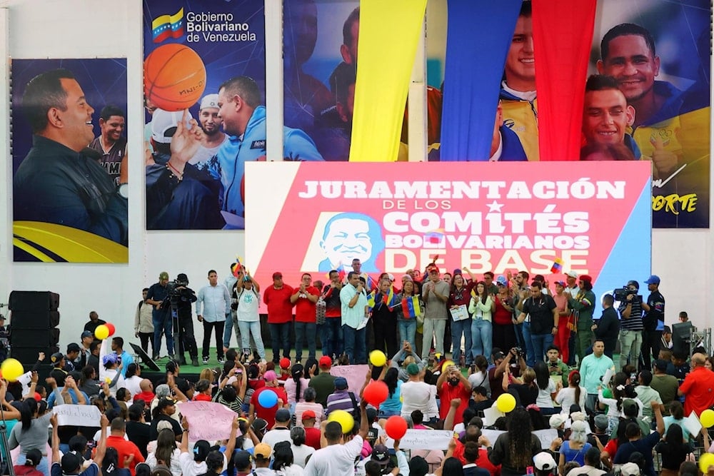 Swearing in of of the Bolivarian Integral Base Committees (CBBI) of the United Socialist Party of Venezuela