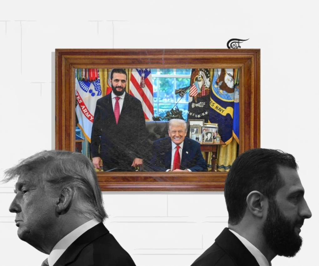 Either Ahmad al-Sharaa is so politically incapable that he believes in this so-called “economic revival” master plan, or he is part of a project used to secure the aims of the West and "Israel". (Al Mayadeen English; Illustrated by Batoul Chamas)