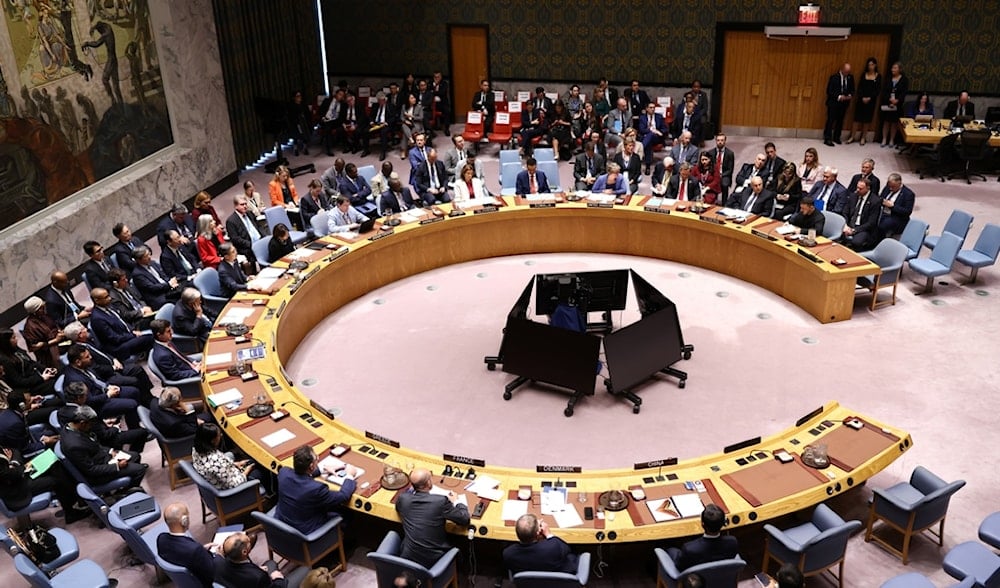 Ukraine's President Volodymyr Zelenskyy attends a United Nations Security Council ministerial meeting on Ukraine at the UN headquarters, Tuesday, Sept. 23, 2025 (AP)