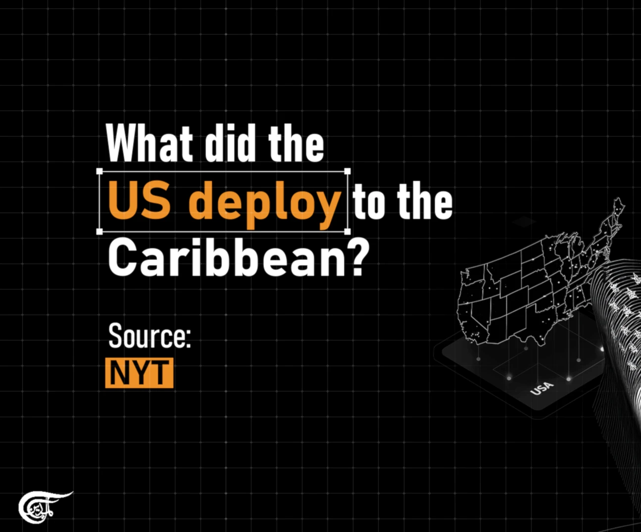 What did the US deploy to the Caribbean?
