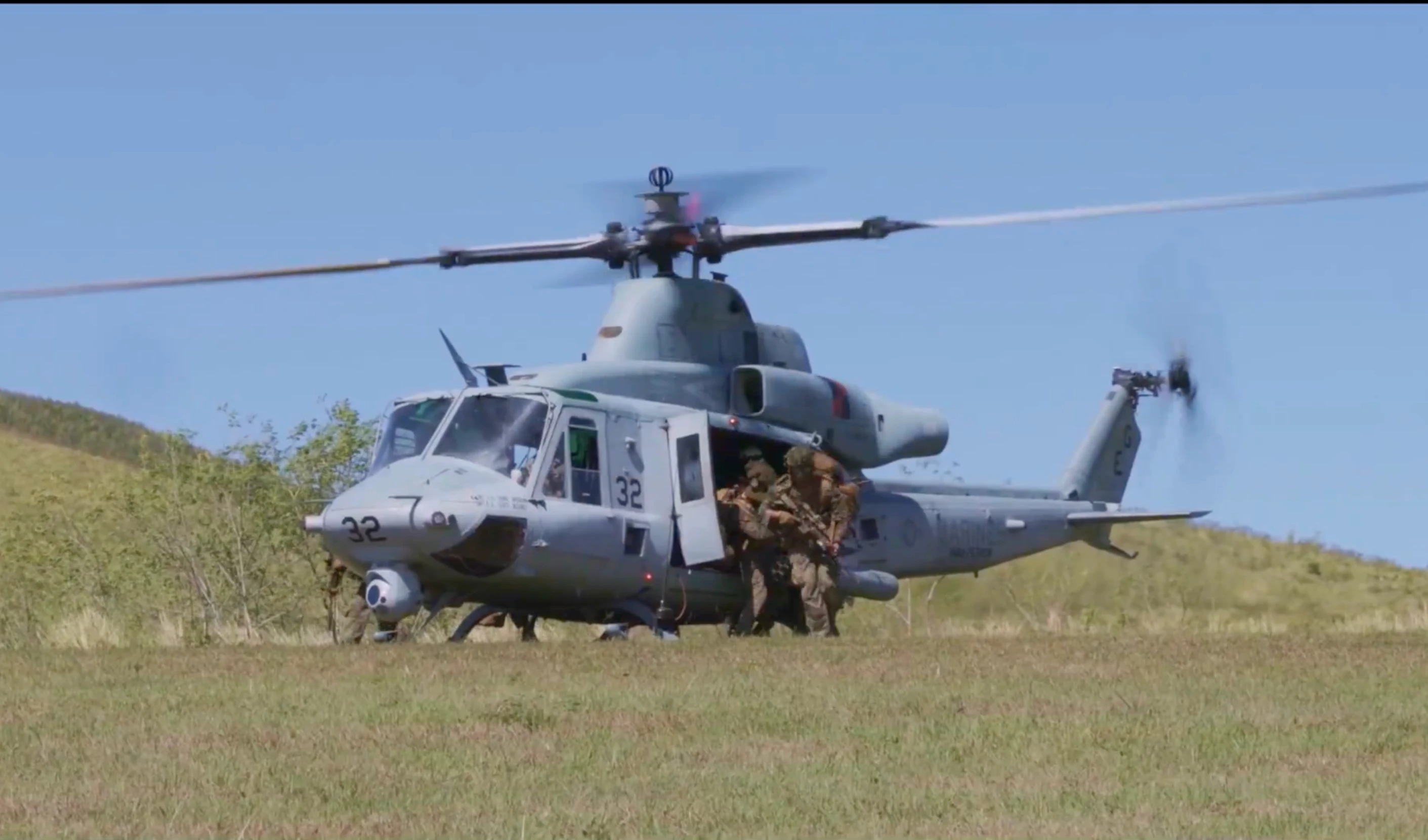 US Marines stage amphibious assault exercises in Puerto Rico. US Marines stage amphibious assault exercises in Puerto Rico.