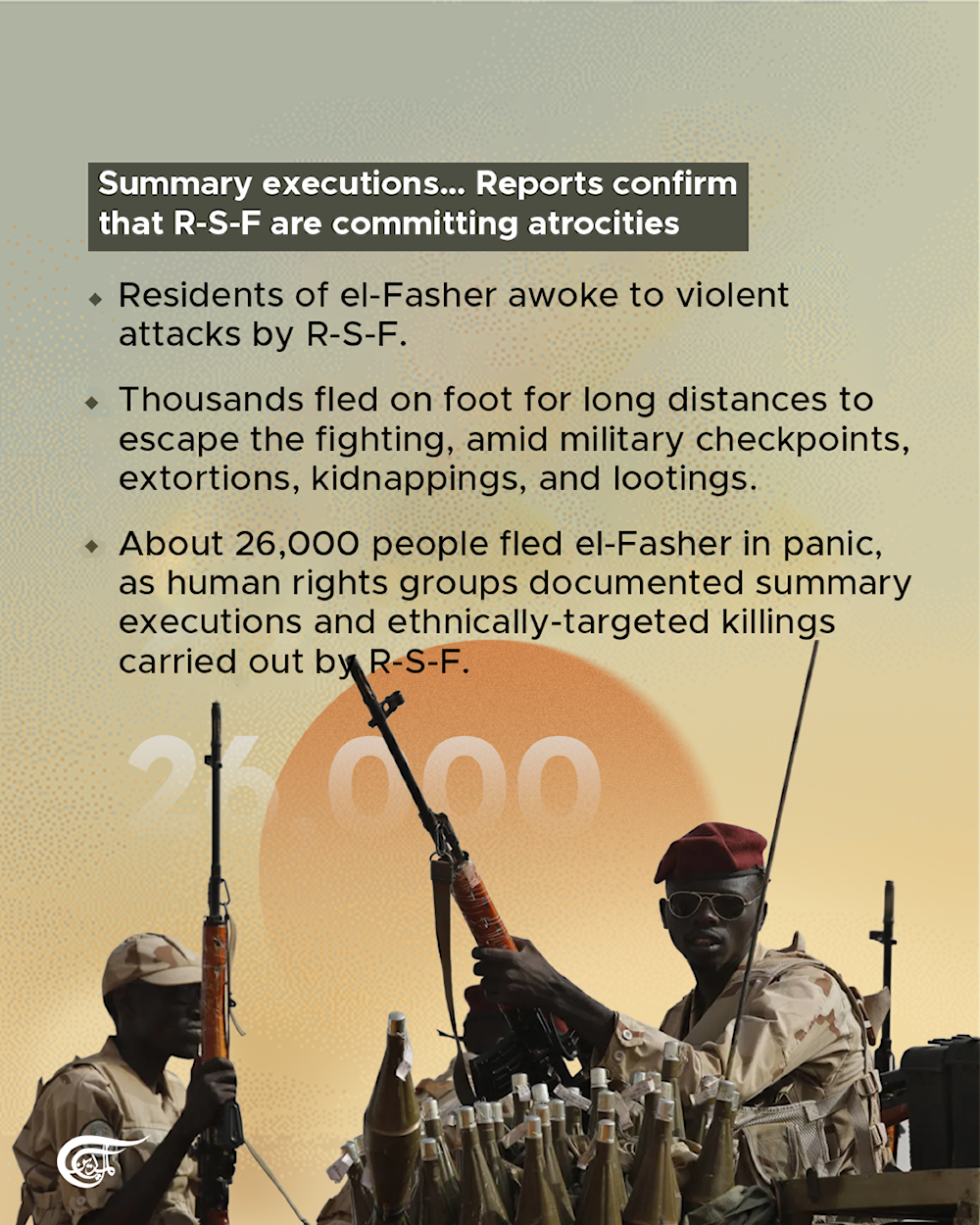 El-Fasher under siege: testimonies from survivors