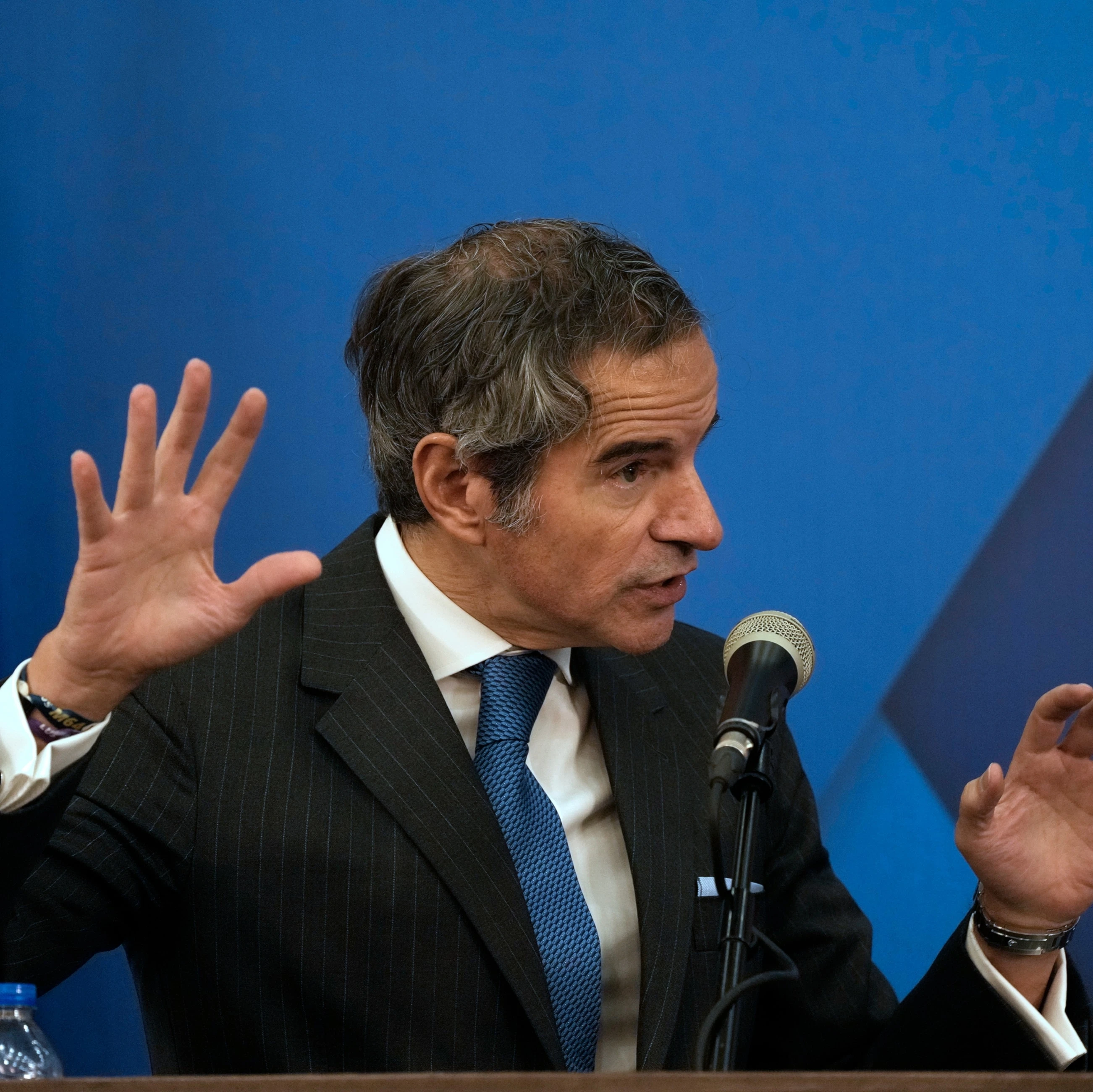 The IAEA board passes a resolution pressing Iran for 'nuclear transparency'.