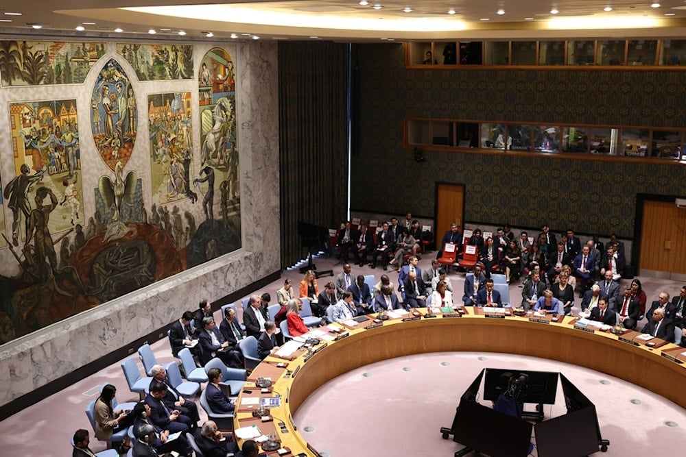 US Secretary of State Marco Rubio speaks during a United Nations Security Council ministerial meeting on Ukraine at the UN headquarters, Tuesday, September 23, 2025 (AP)