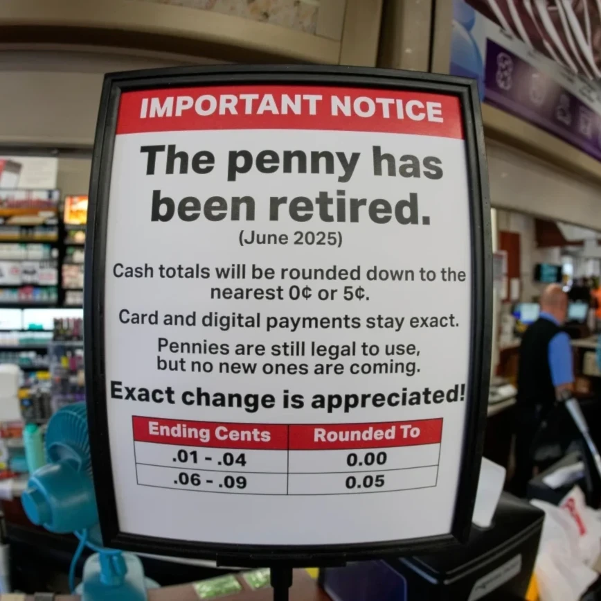 US retires penny after 230 years, citing high costs and low value