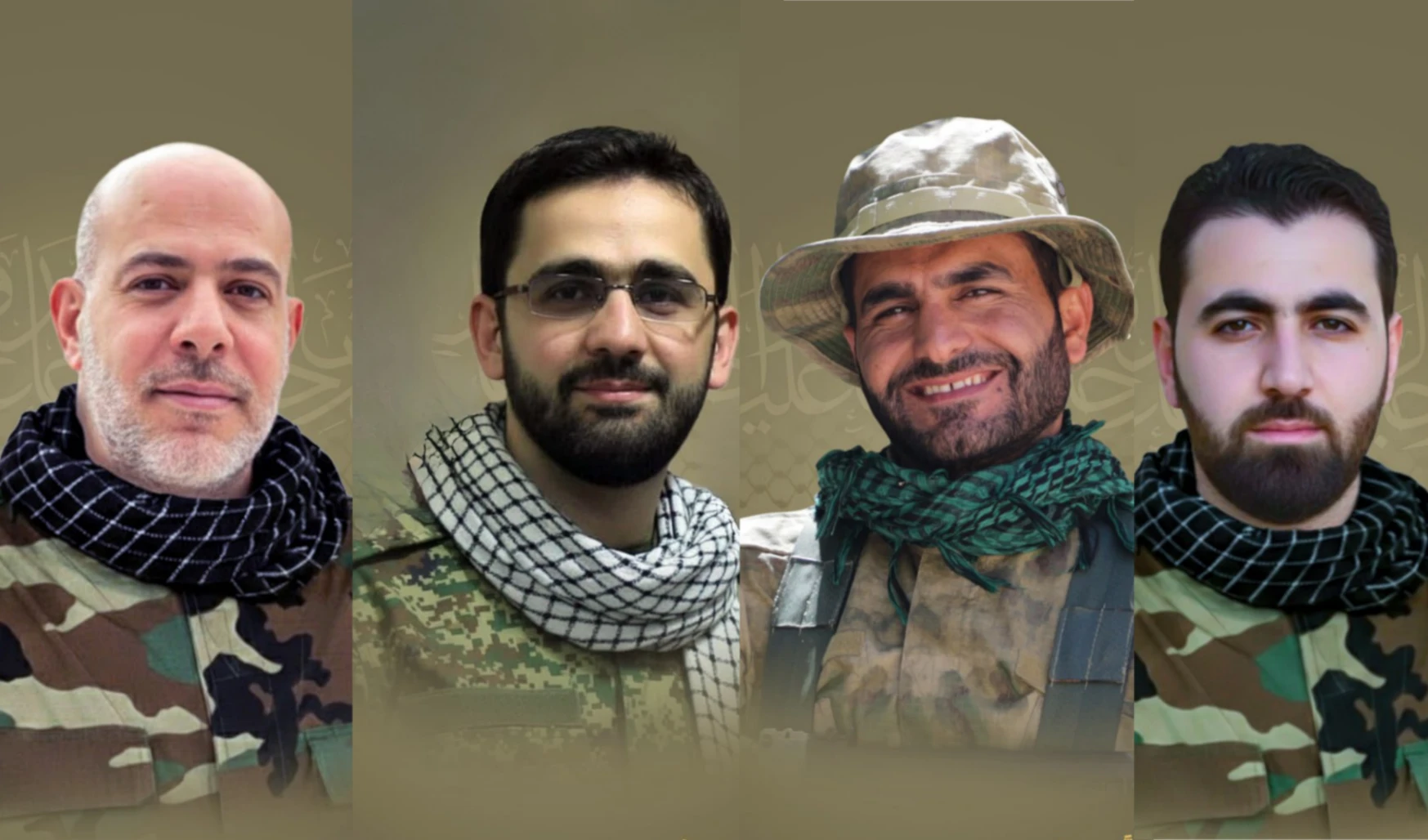 Hezbollah releases the names of the four martyred with Tabatabai