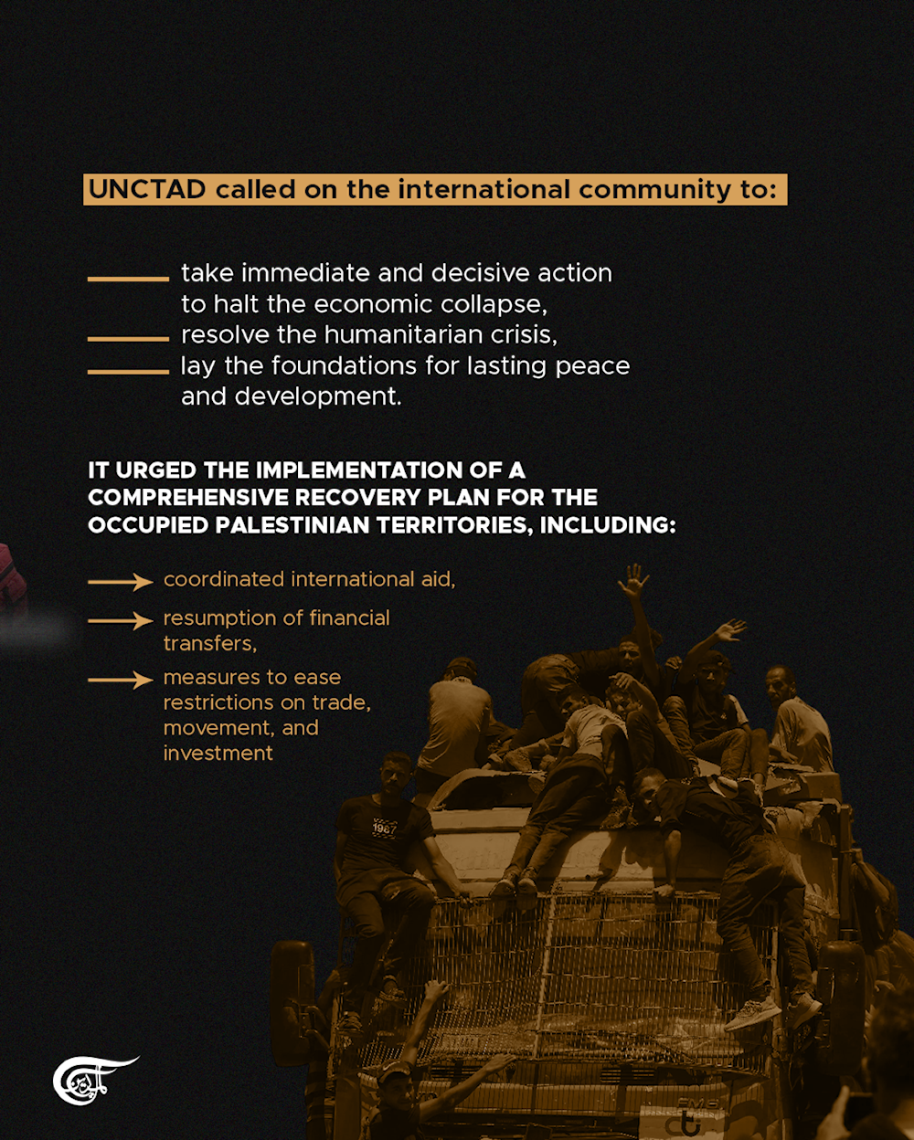 Gaza & West Bank: Economic collapse in top 10 global crises since 1960: UNCTAD report