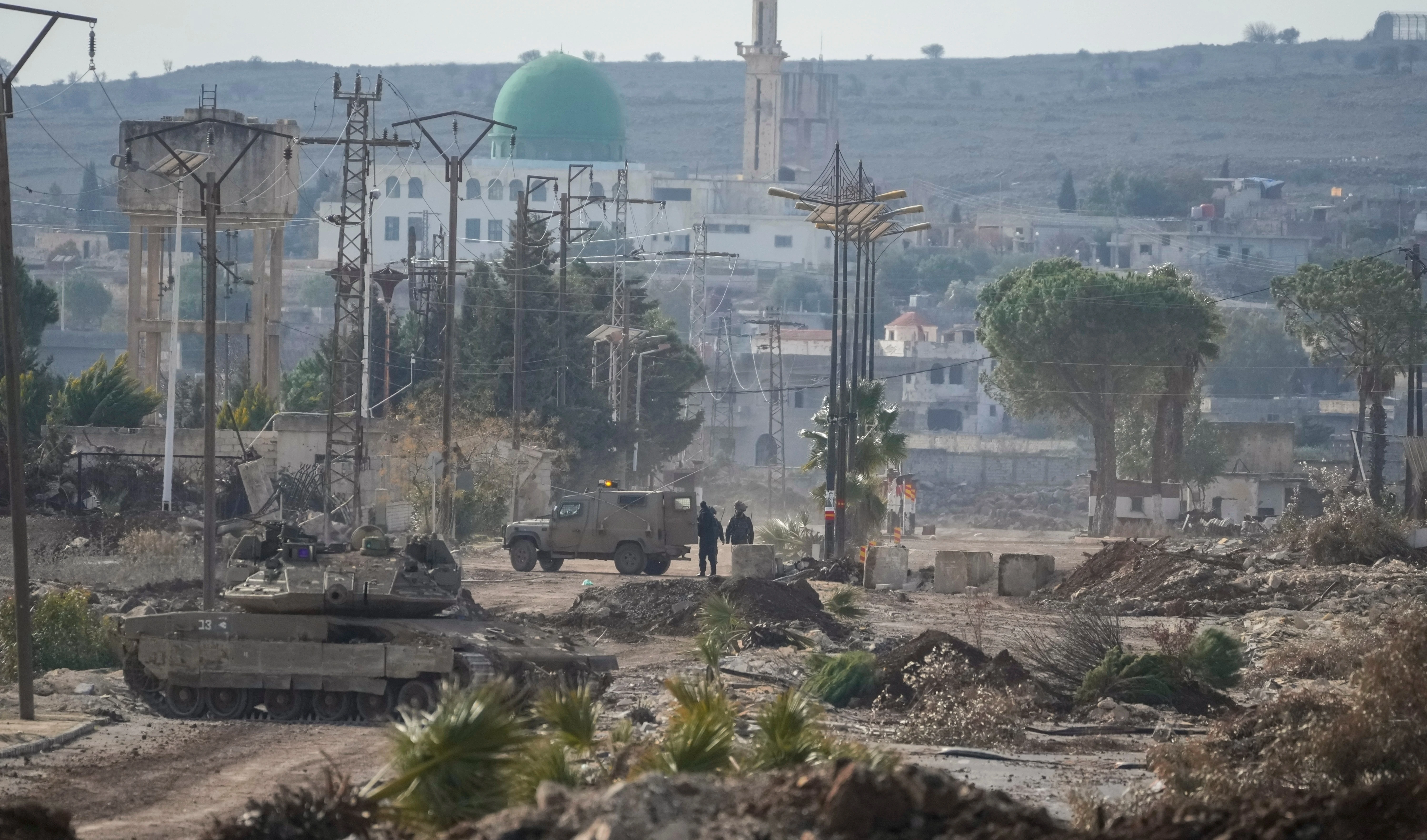 Israeli patrols, coalition operations, and explosions reported across Syria.