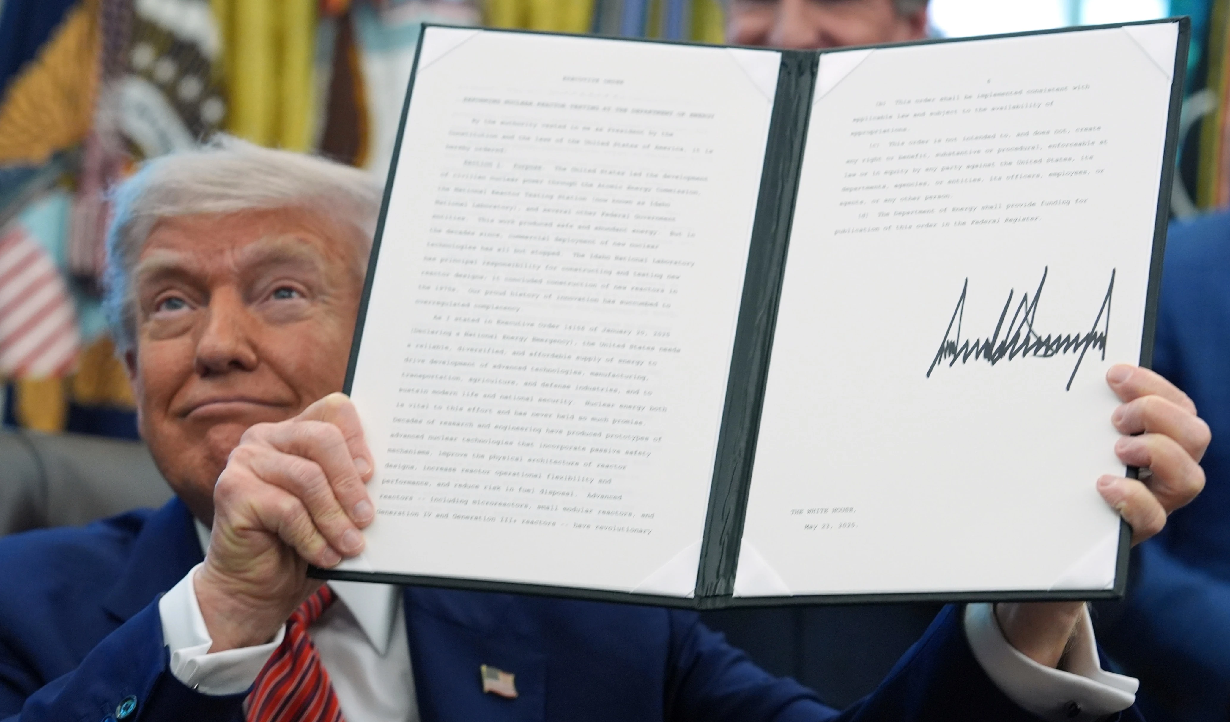 China warns of rising nuclear risks after Trump announces a testing plan.