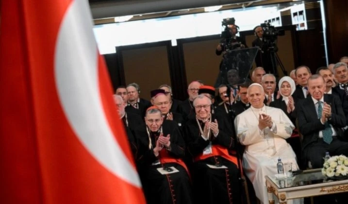 Pope Leo warns of ‘piecemeal’ World War in first trip abroad