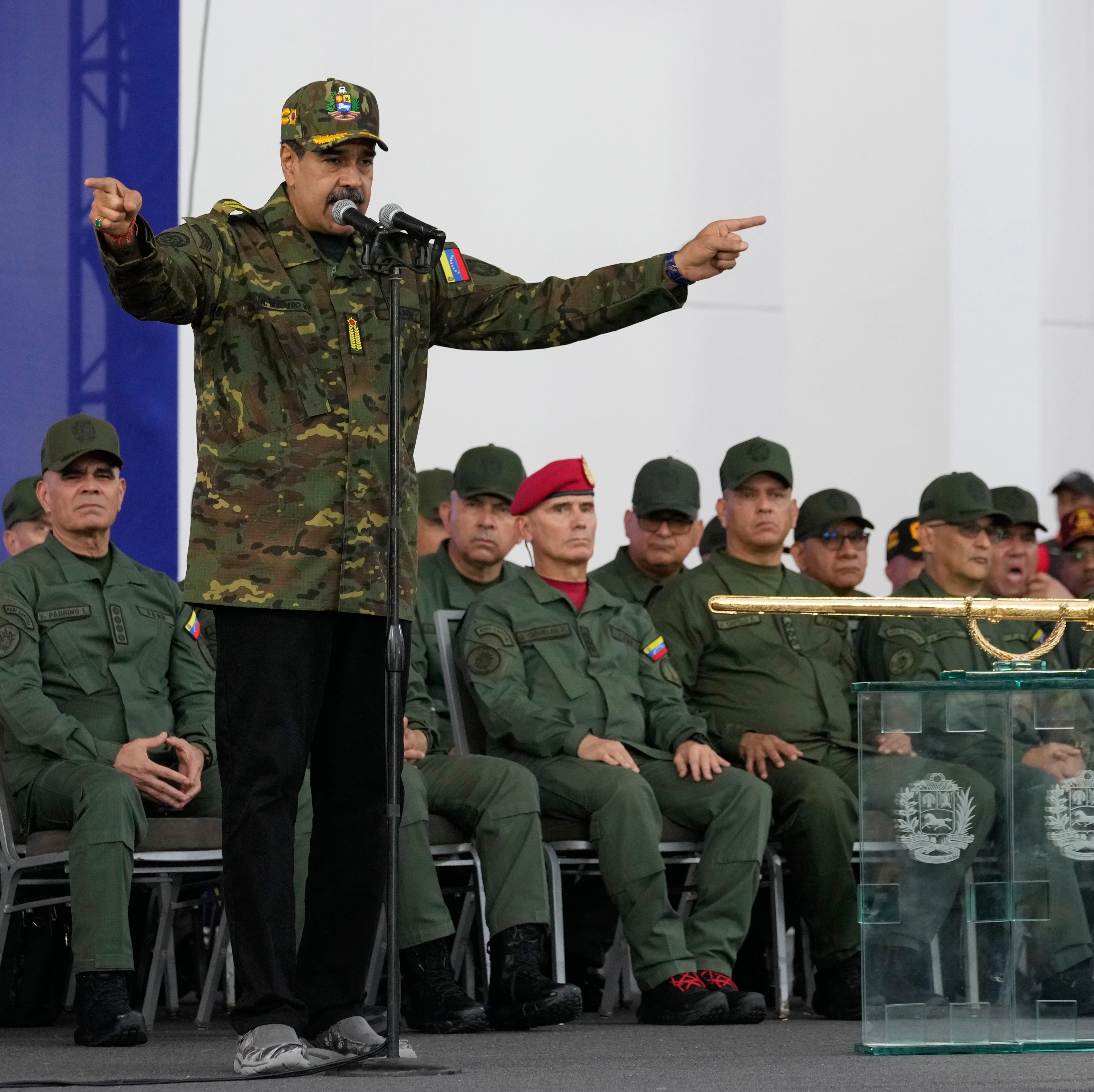 Amid rising tensions, Maduro touts Venezuela’s defense strength