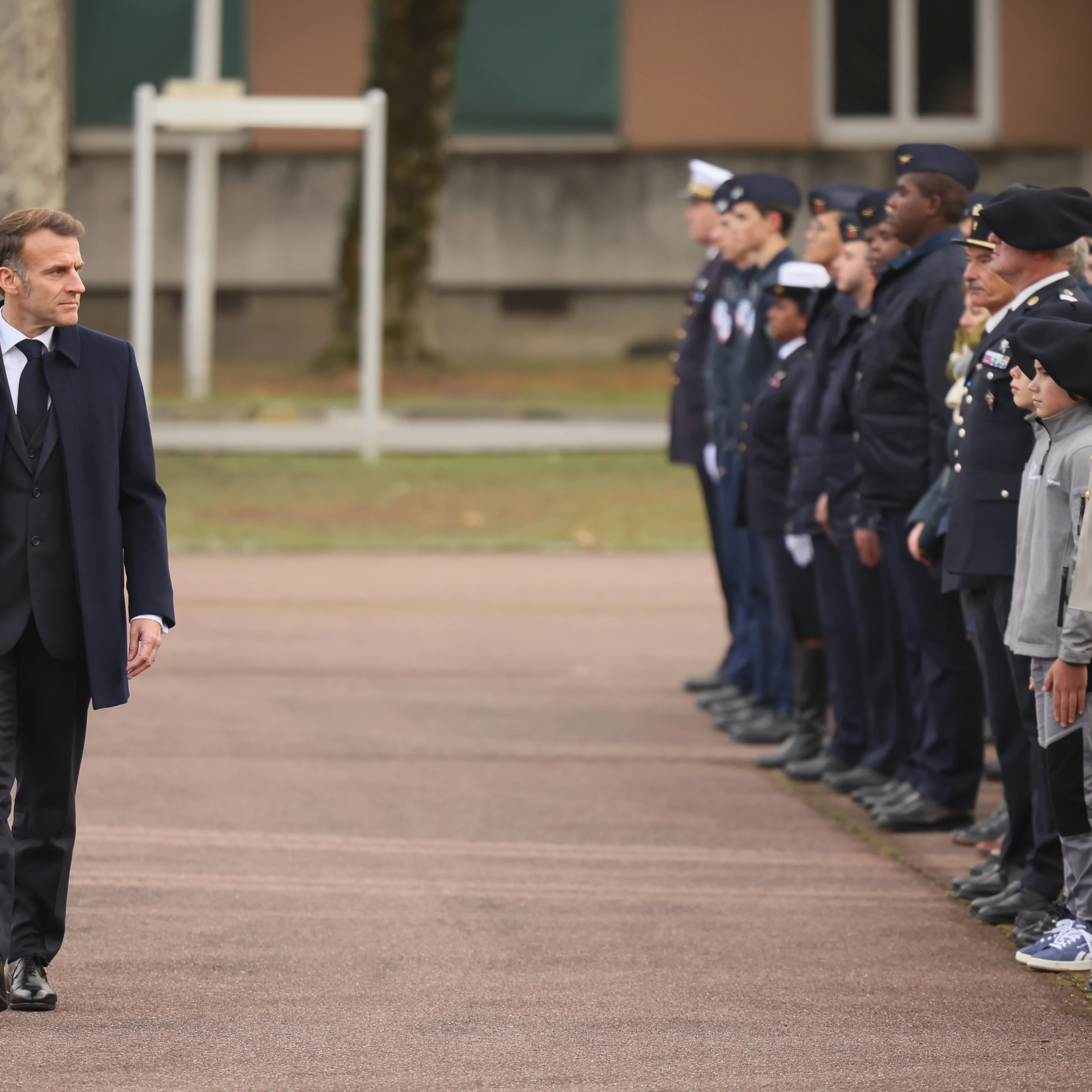 Macron says France to restore voluntary military service