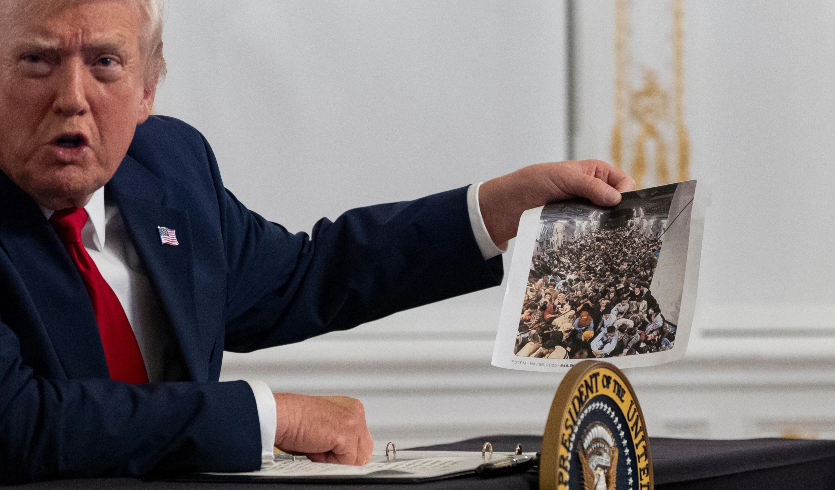 Trump to 'permanently pause' migration from 'third world countries'