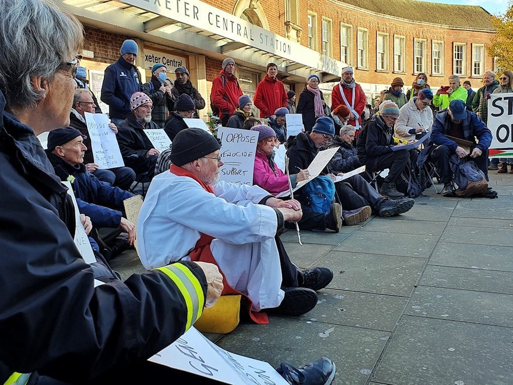 Multiple protests across UK mark Palestinian solidarity day