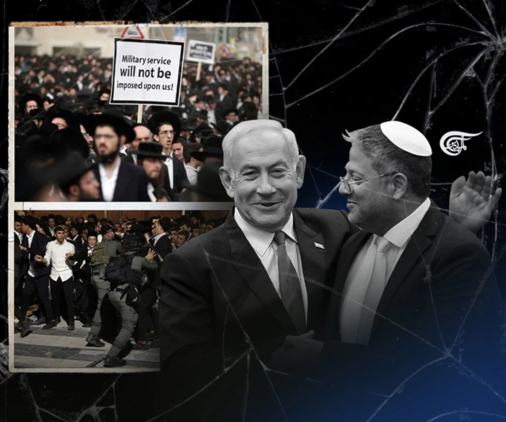 It would be an irony of truly historic proportions if it came to pass that Netanyahu were the one most responsible for rendering the Zionist project in Palestine unviable. (Al Mayadeen English; Illustrated by Zeinab el-Hajj)