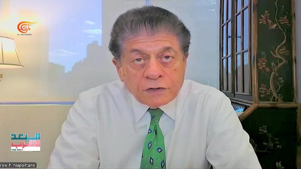 Napolitano says the war on Gaza and billionaire influence are eroding US credibility.