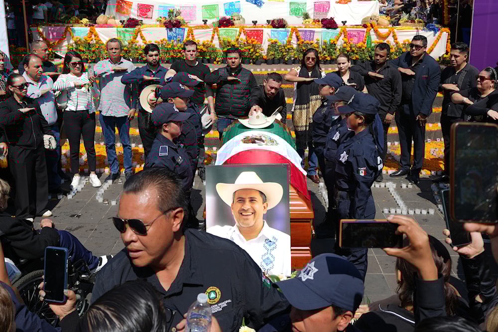 Grief in Mexico as mayor shot dead during Day of the Dead festivities