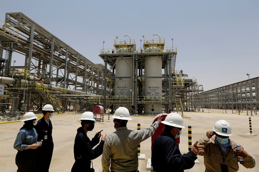 Saudi Aramco profits fall 9.9% amid weaker oil prices.