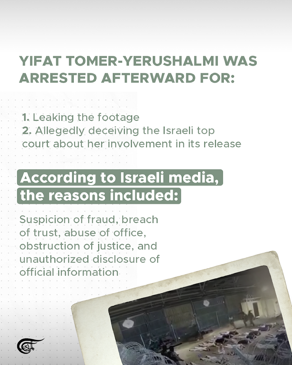 'Israel's' top military lawyer arrested for...