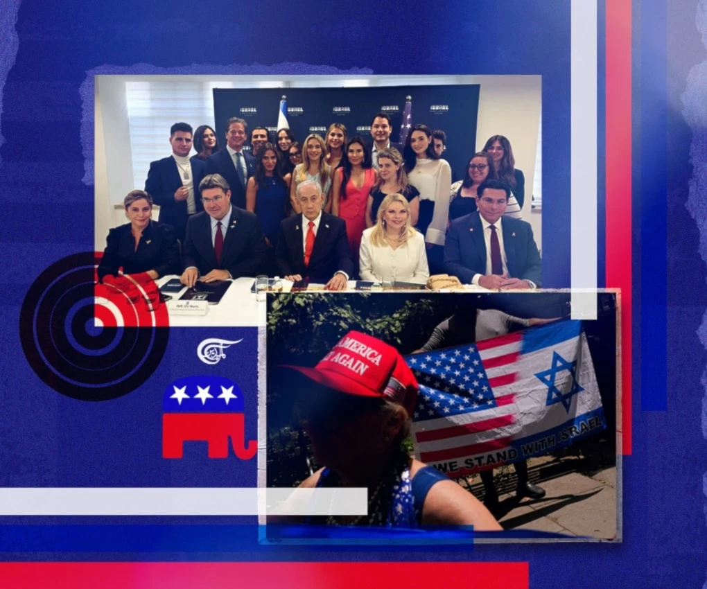 The war for the Conservative mind is in full flow, but it is already showing signs of coming off the rails. (Al Mayadeen English; Illustrated by Zeinab el-Hajj)