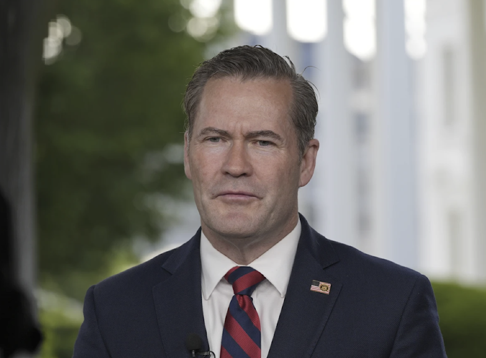 Waltz discusses Gaza security force draft with Palestinian diplomats