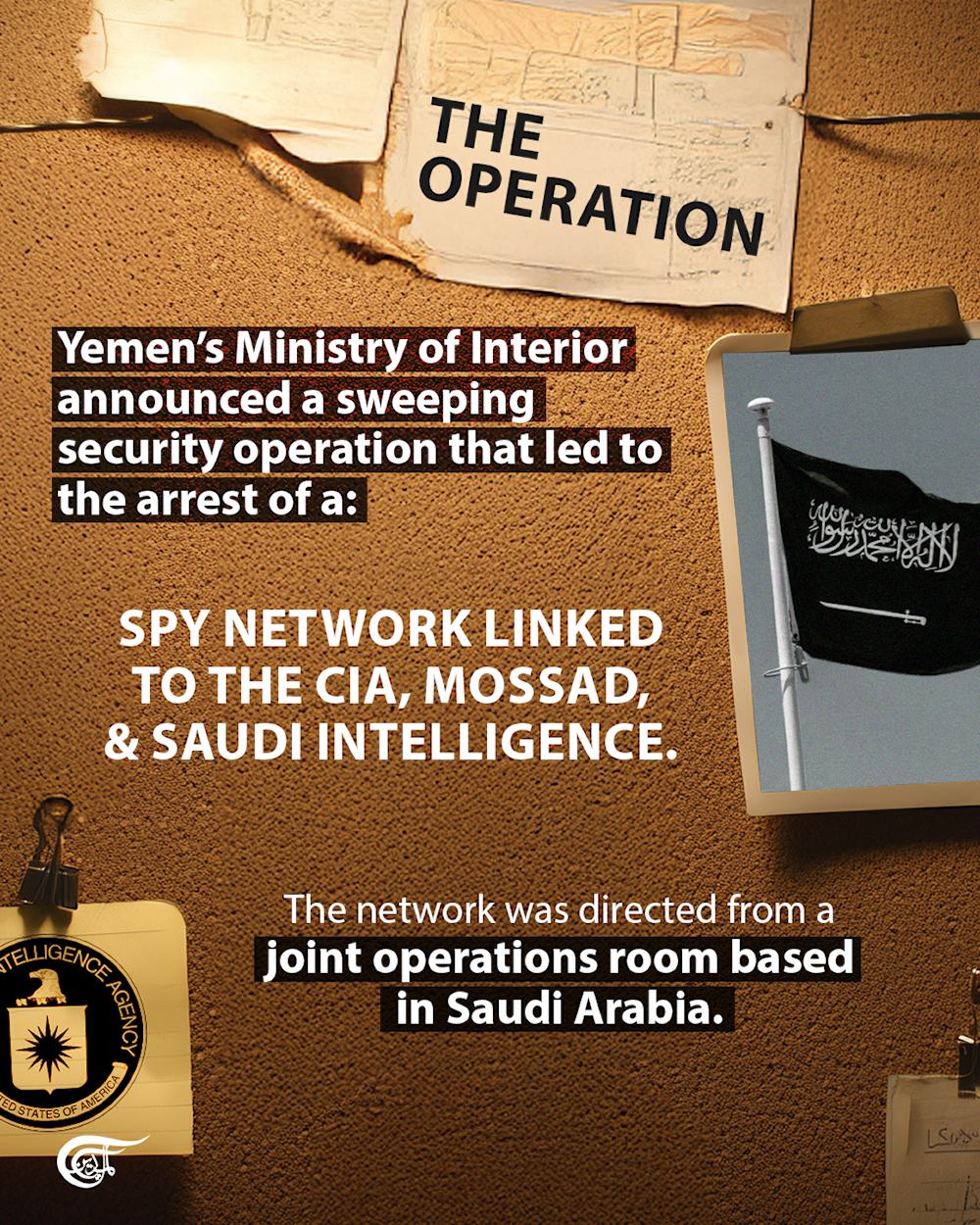 Yemen busts CIA-Mossad-Saudi spy network