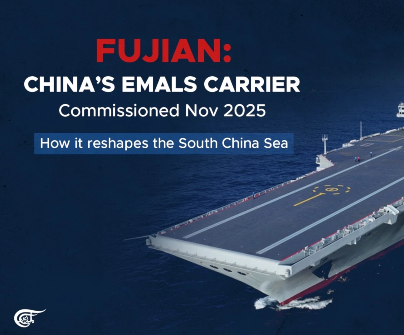 Fujian: China’s EMALS Carrier