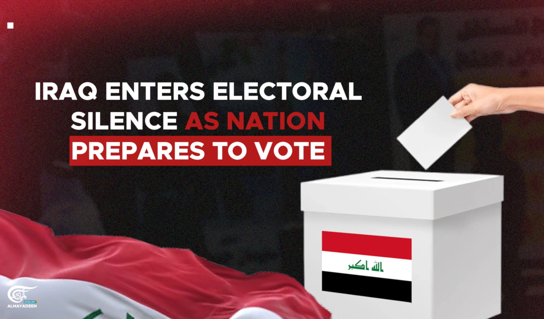 Iraq enters electoral silence as nation prepares to vote