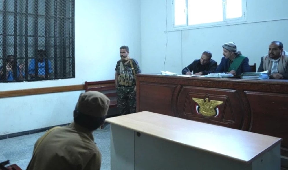 The Yemeni Specialized Criminal Court in Capital begins the trial of defendants accused of operating in an espionage network linked to joint enemy operations room (SABA)