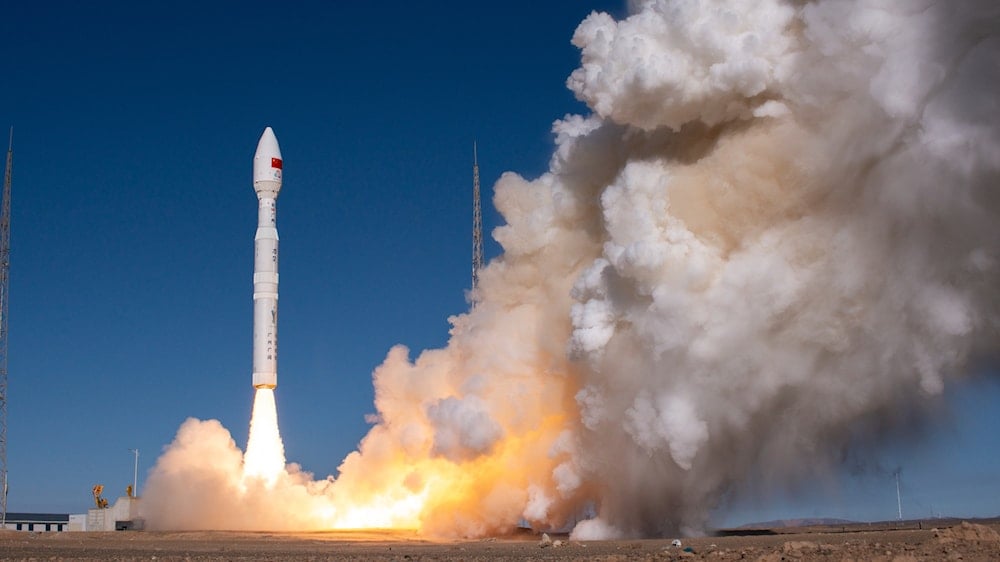 China’s Lijian-1 Y9 carrier rocket places two satellites into orbit.