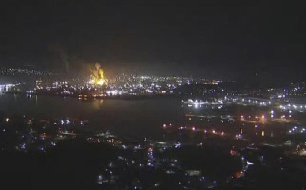 Explosion at Nippon Steel plant in northern Japan sparks fire