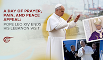 A day of prayer, pain, and peace appeal: Pope Leo XIV ends his Lebanon visit