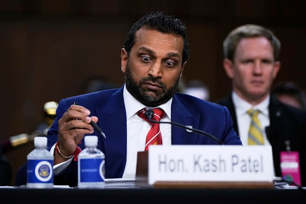 FBI Director Kash Patel appears before the Senate Judiciary Committee for his first oversight hearing, Sept. 16, 2025, at the Capitol in Washington (AP)