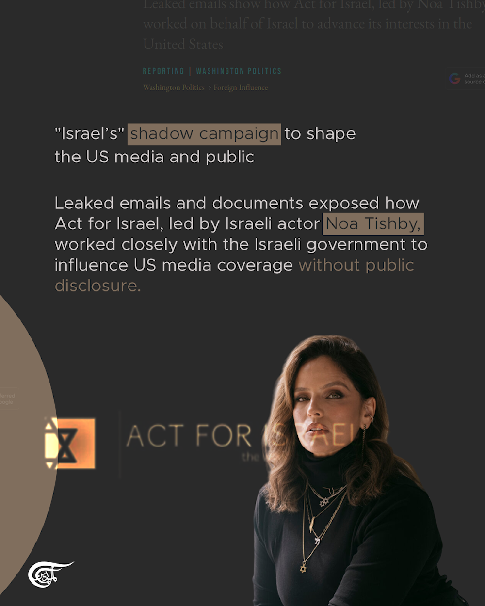 How a Hollywood figure and an American PR machine pushed 'Israel’s' propaganda in US media