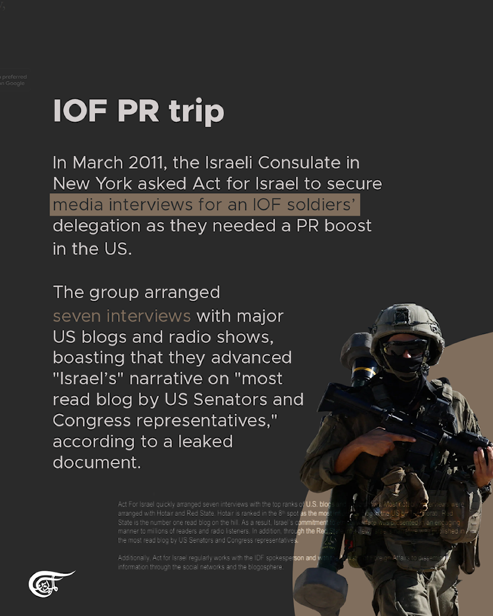 How a Hollywood figure and an American PR machine pushed 'Israel’s' propaganda in US media