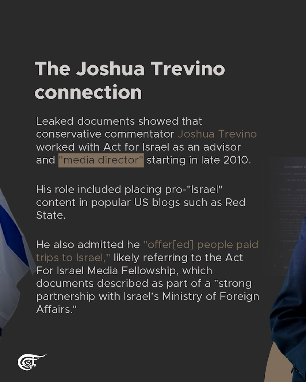 How a Hollywood figure and an American PR machine pushed 'Israel’s' propaganda in US media