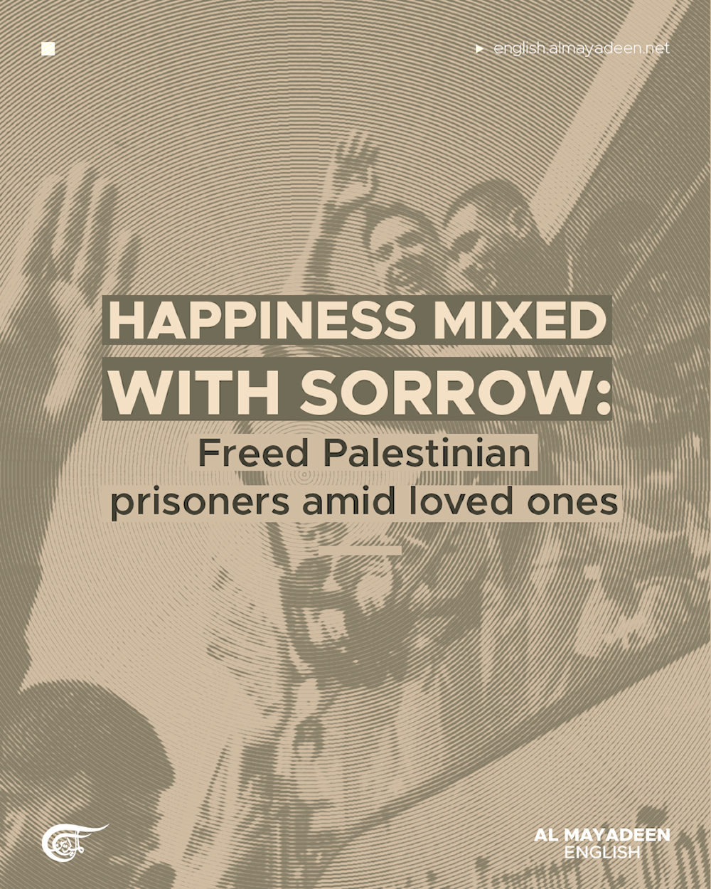 Happiness mixed with sorrow: Freed Palestinian prisoners amid loved ones