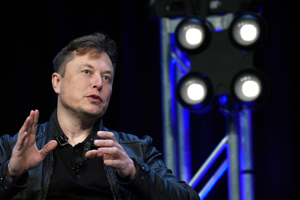 In this March 9, 2020, file photo, Tesla and SpaceX Chief Executive Officer Elon Musk speaks at the SATELLITE Conference and Exhibition in Washington. (AP)