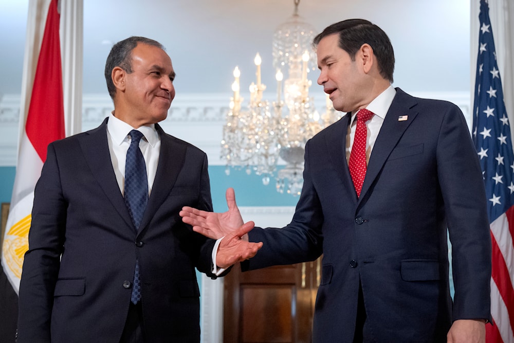 Egypt's FM affirms rejections of Trump's 'Gaza plan' to Rubio