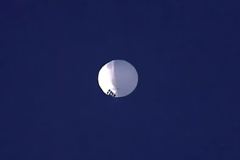 Chinese spy balloon's in US airspace (AP)