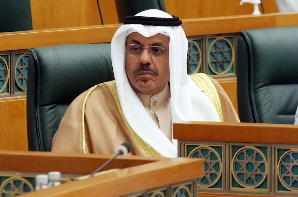 heikh Ahmed Nawaf Al-Ahmad Al-Sabah in Kuwait City, on 15 March 2022 [YASSER AL-ZAYYAT/AFP]