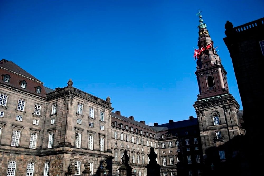 The Danish Parliament, Christiansburg Palace in Copenhagen on February 14, 2018. (AFP)