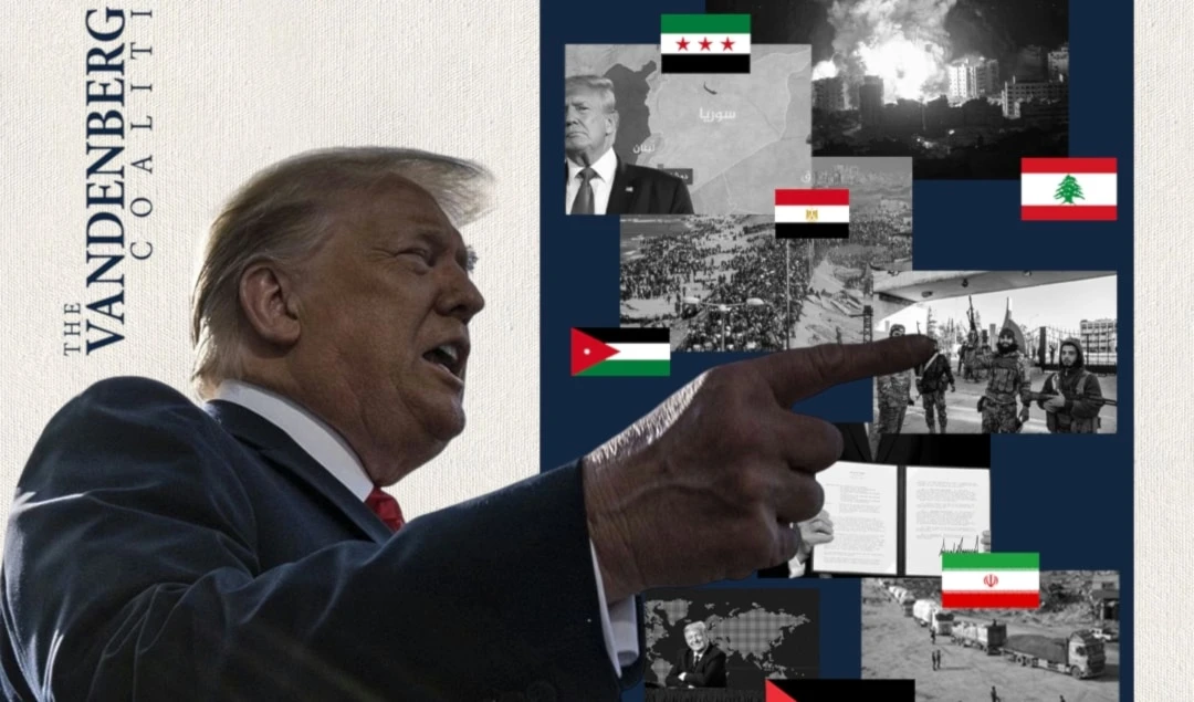 What these think tanks desire from Trump’s administration is for it to adopt a Henry Kissinger-esque view of America first policy towards West Asia. (Al Mayadeen English; Illustrated by Batoul Chamas)